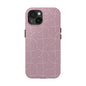 Stylish pink lines Phone Case