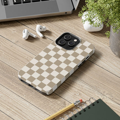 Stylish Checkered Phone Case