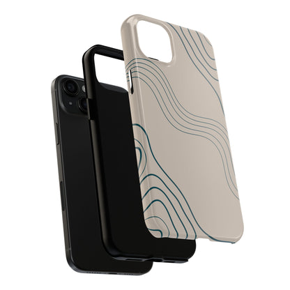 Wavy Pattern Phone Case