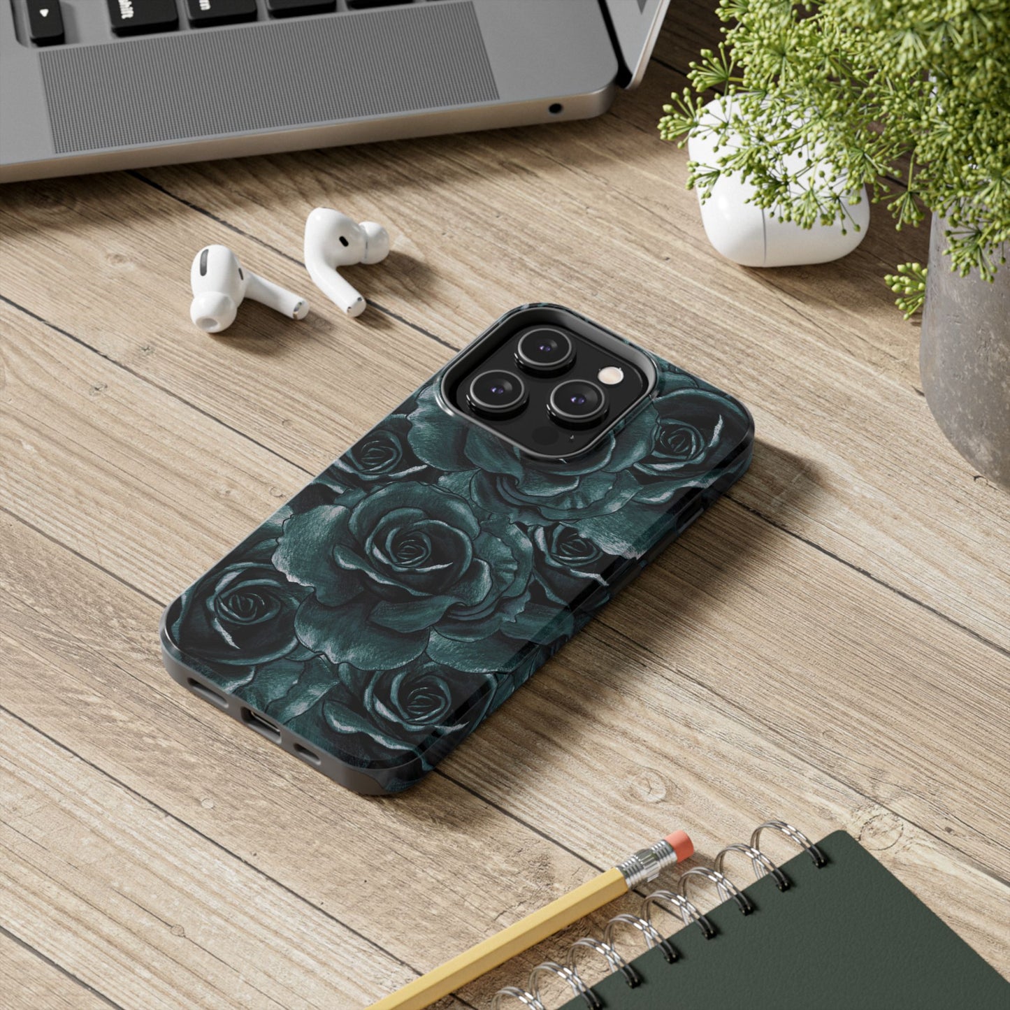 Dark Floral Phone Case