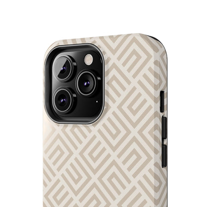 Stylish Beige Phone Case