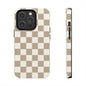 Stylish Checkered Phone Case