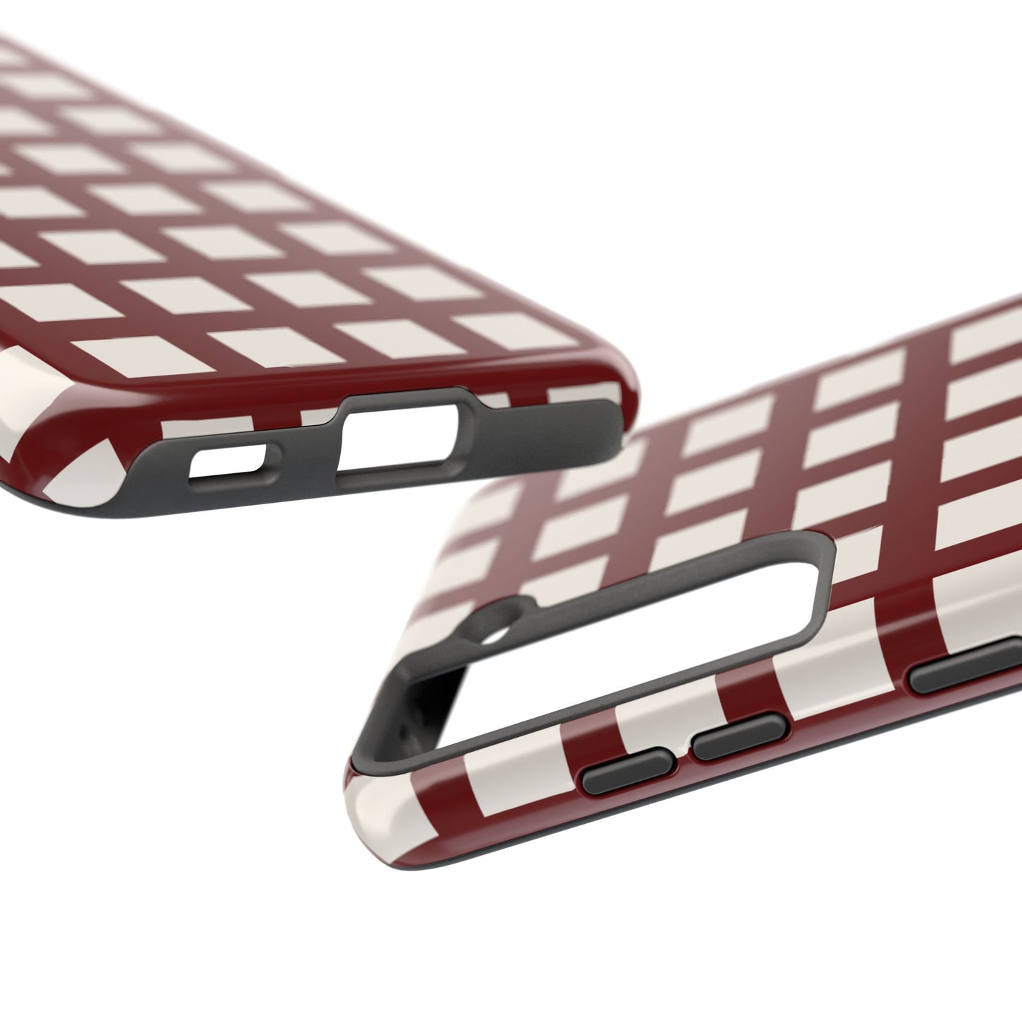 Red Checkered Phone Case