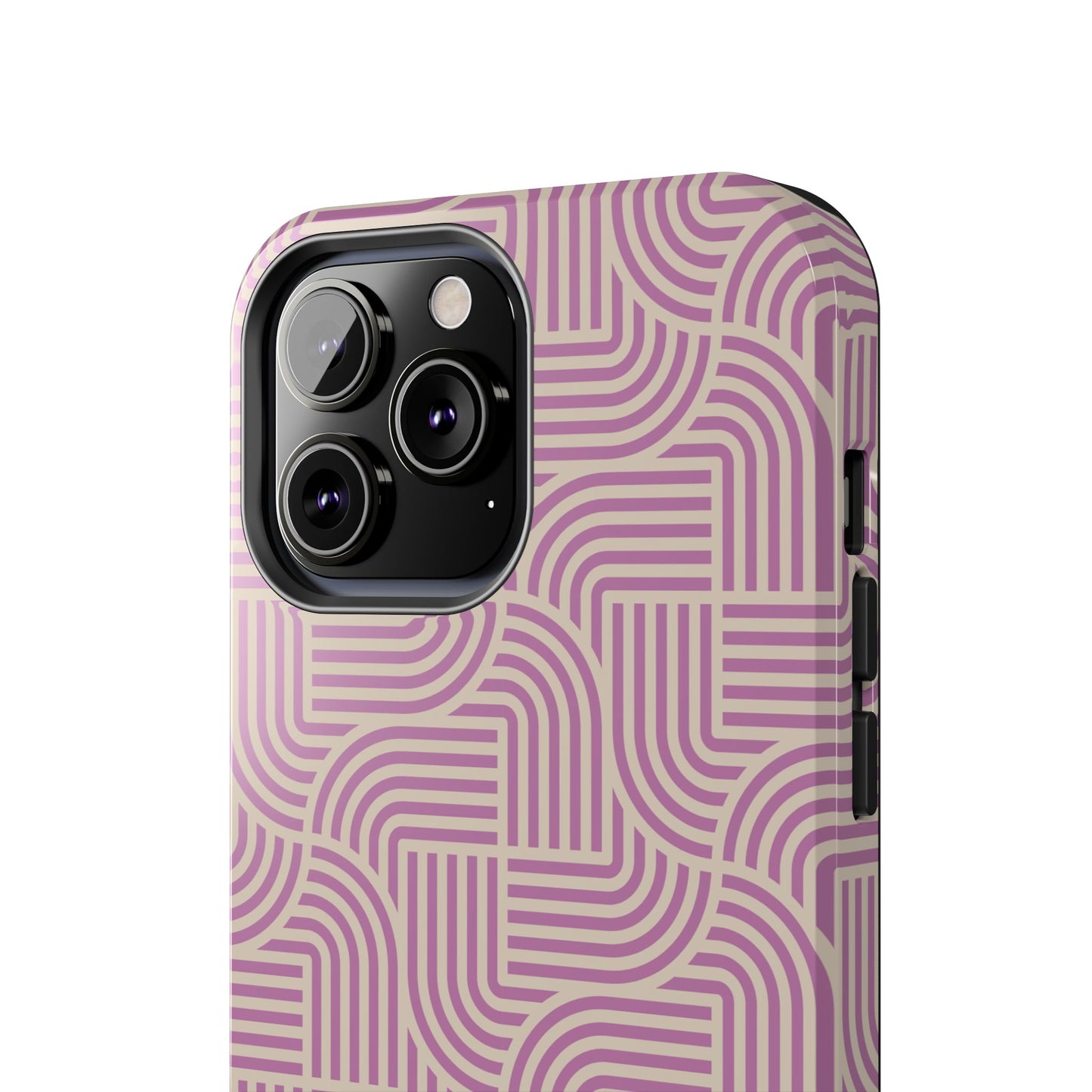 Stylish pink lines Phone Case