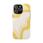 Yellow Wave Phone Case