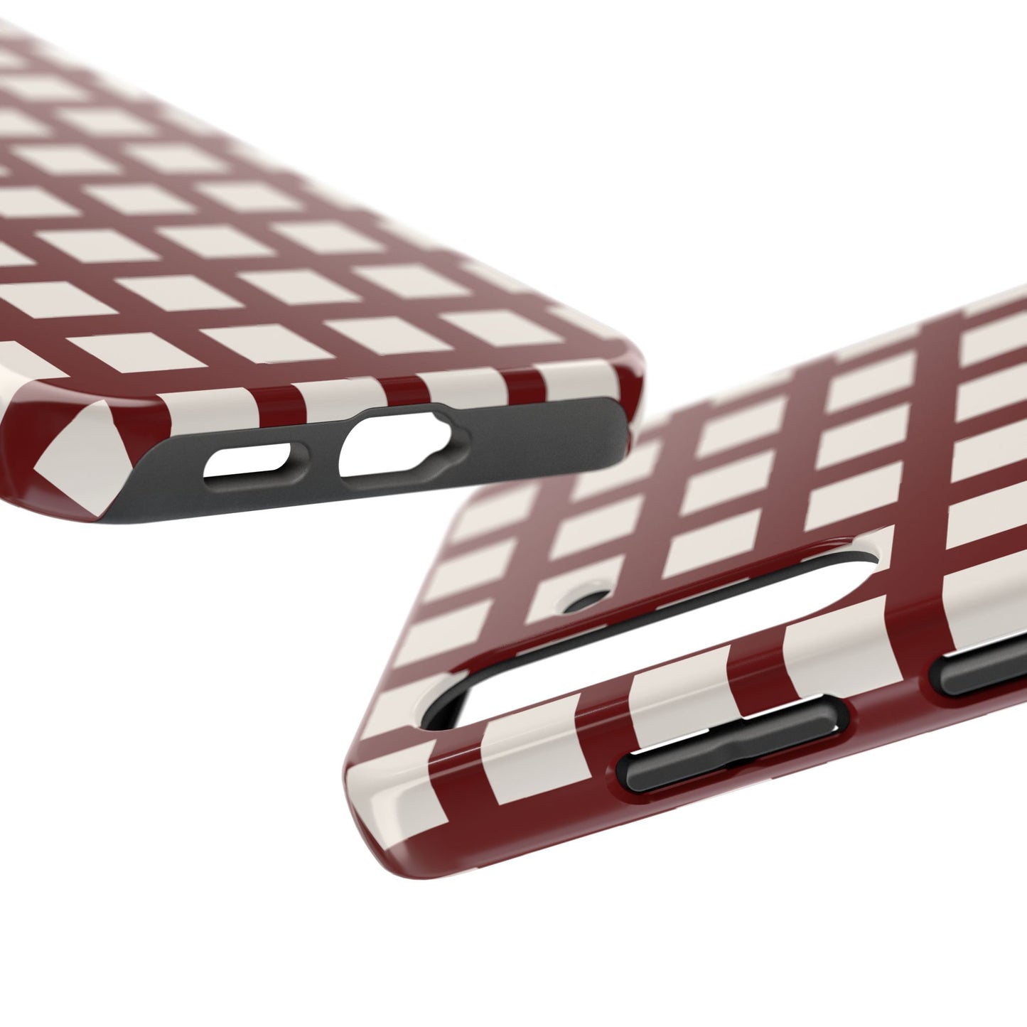 Red Checkered Phone Case