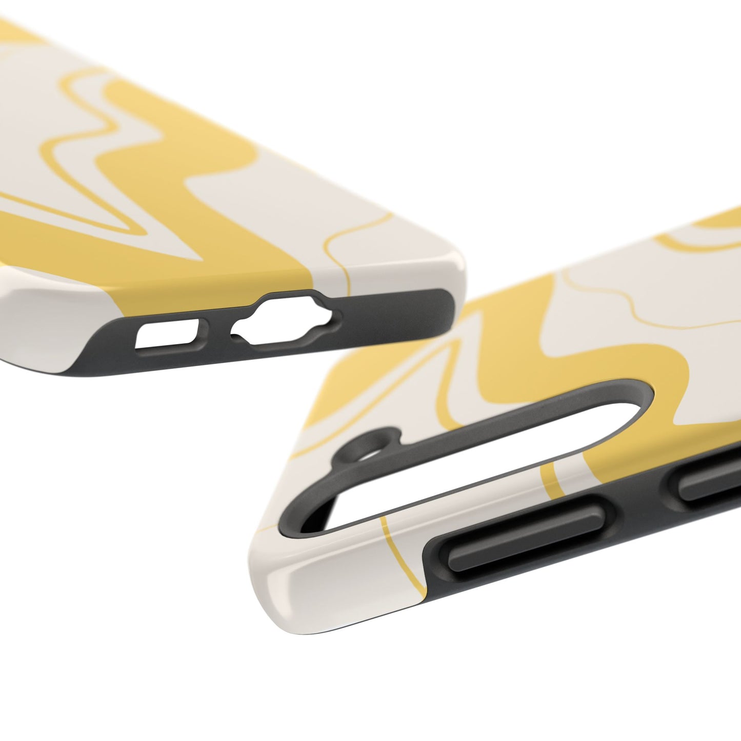 Yellow Wave Phone Case