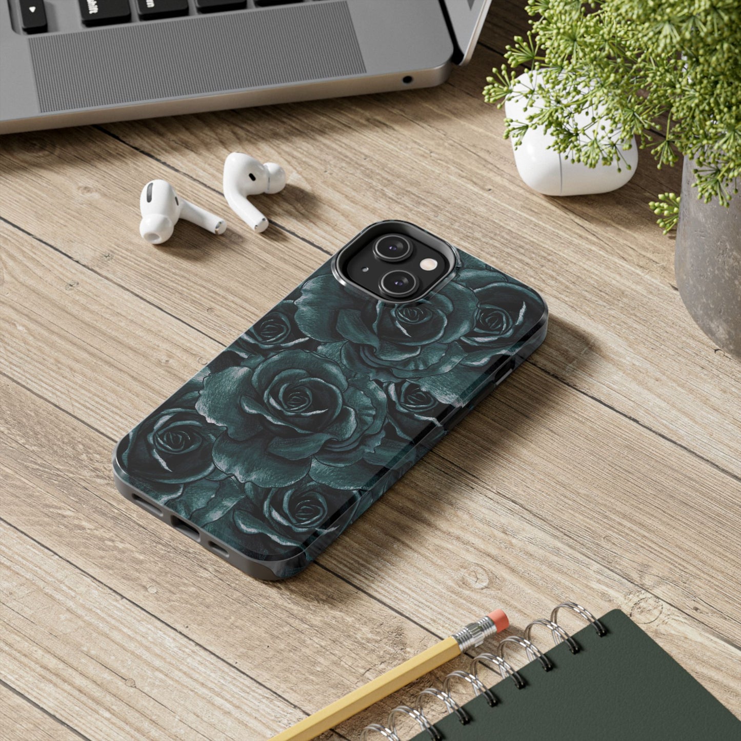 Dark Floral Phone Case