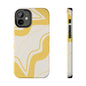 Yellow Wave Phone Case