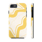 Yellow Wave Phone Case