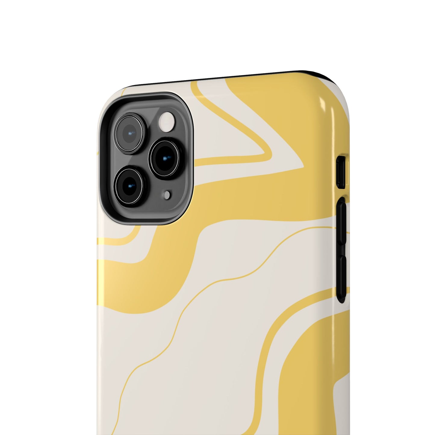 Yellow Wave Phone Case