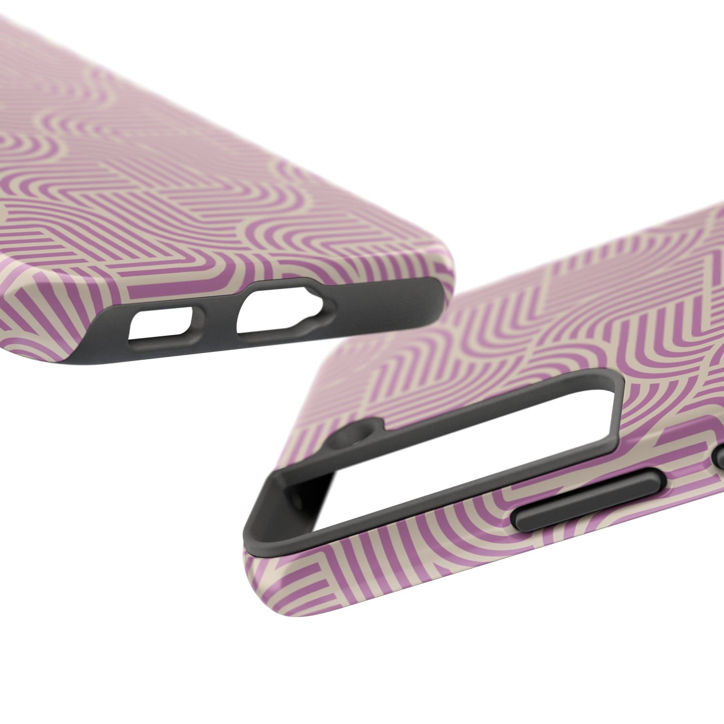 Stylish pink lines Phone Case