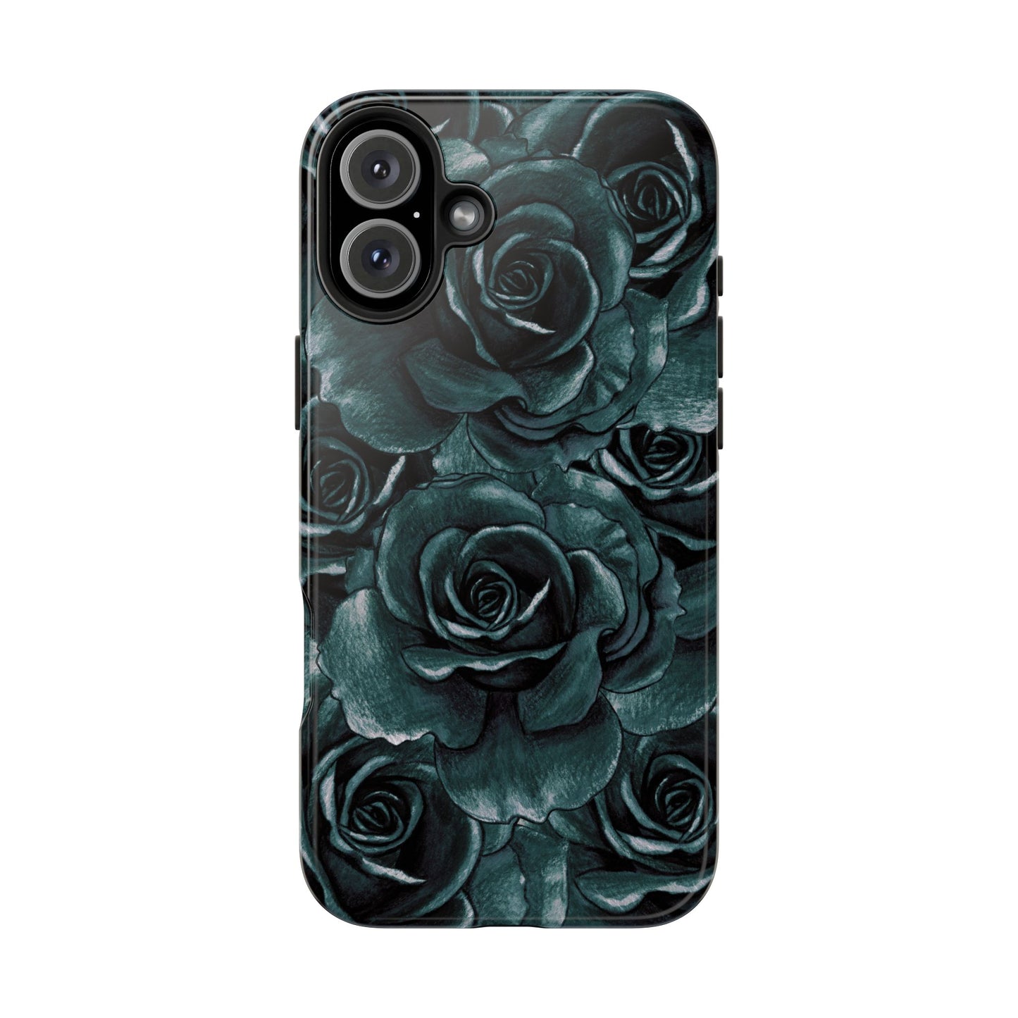 Dark Floral Phone Case