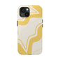 Yellow Wave Phone Case