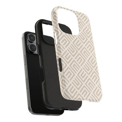 Stylish Beige Phone Case