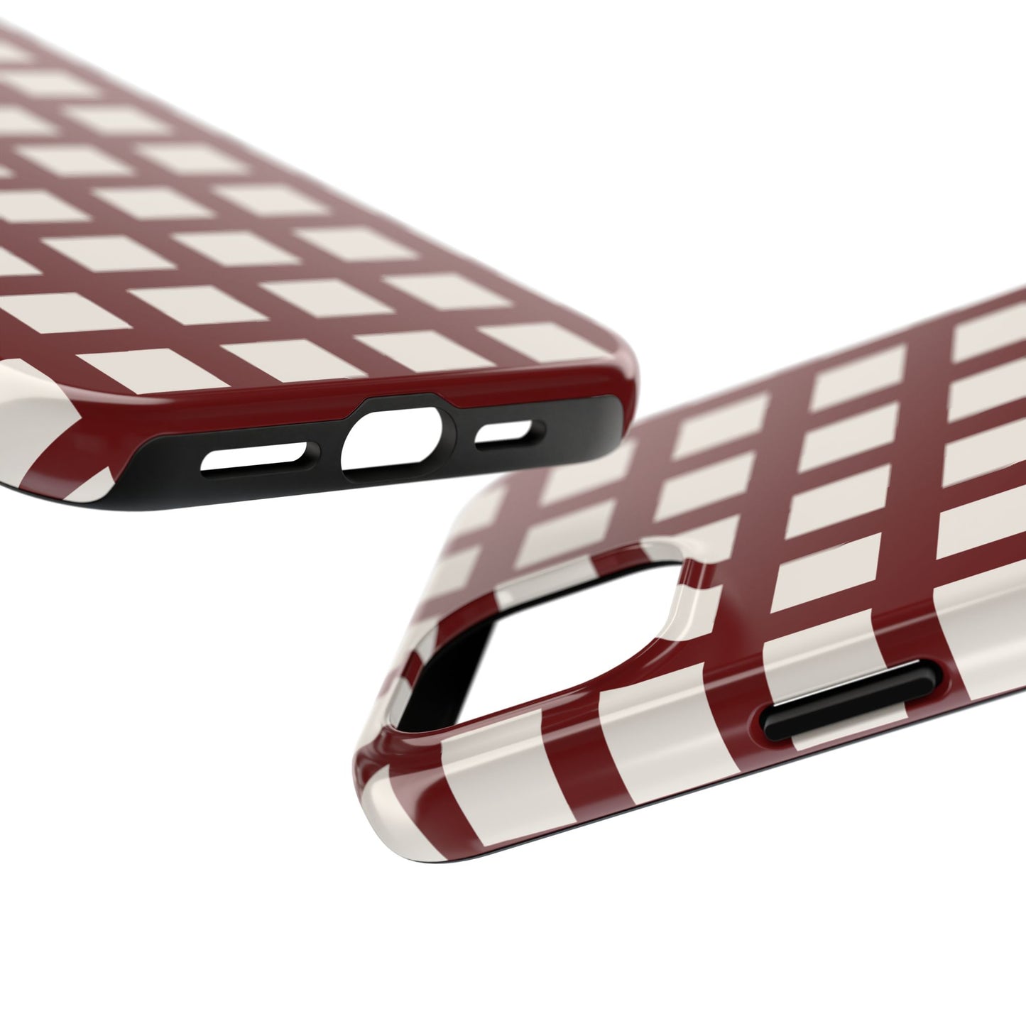 Red Checkered Phone Case