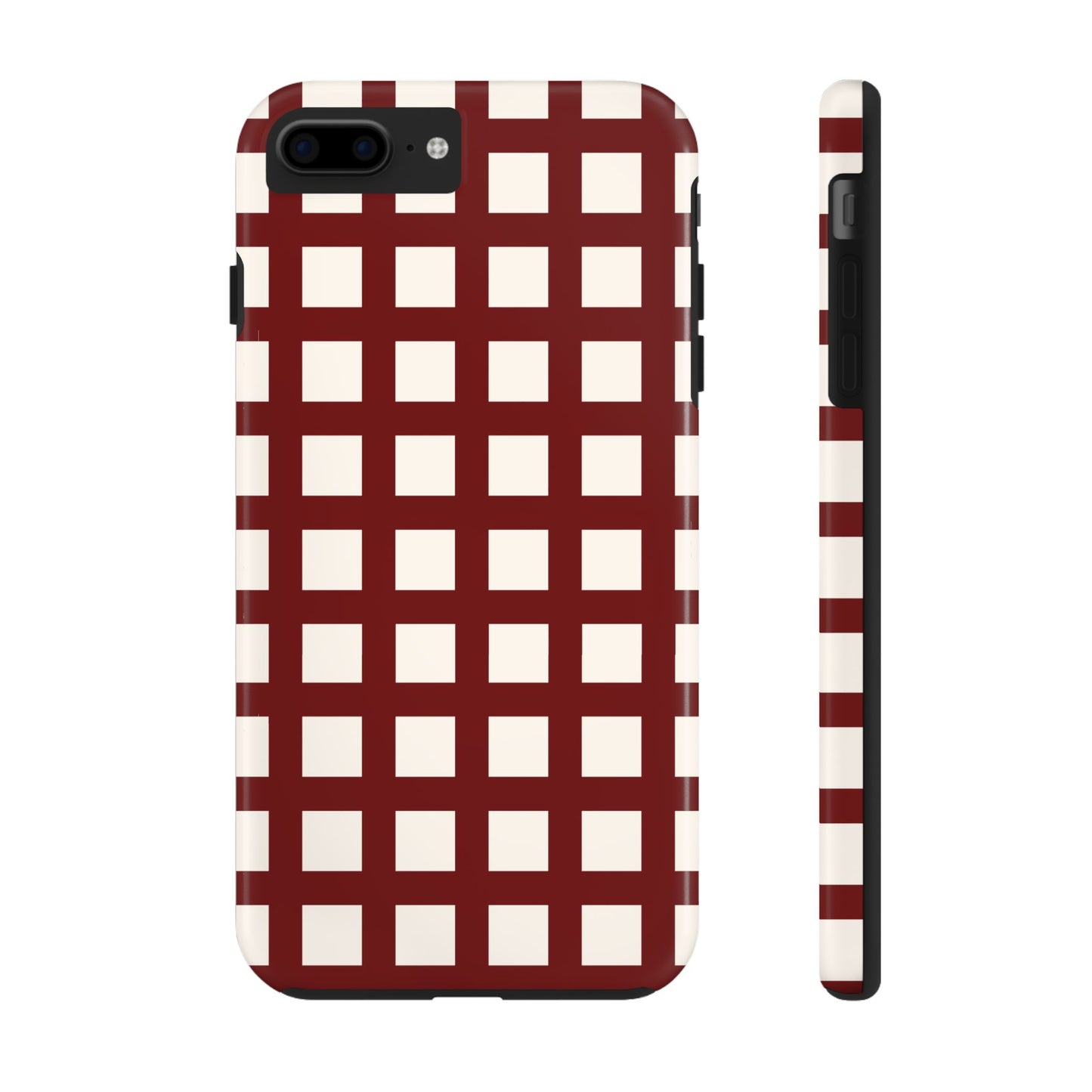 Red Checkered Phone Case